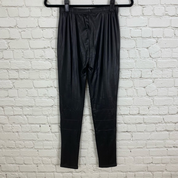 SOLD! NWT Plush Apparel Fleece Lined Liquid Moto Legging - Picture 9 of 14